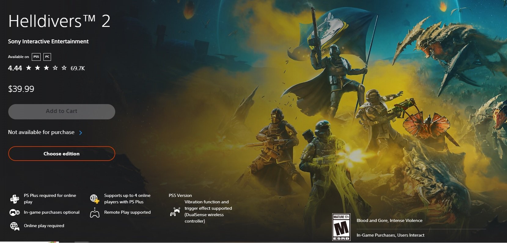 Sony фактически уничтожила Helldivers 2 на PC своим решением. Игроки в  ярости | Cyberstorm