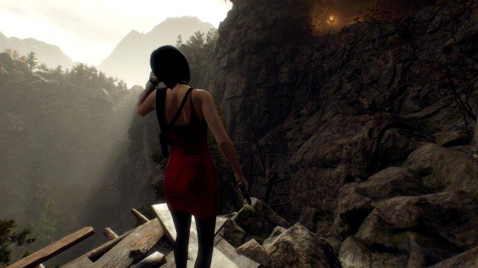 RE4 Separate Ways выполнение поручений за Аду Вонг. Глава 2 - Разбейте синие медальоны