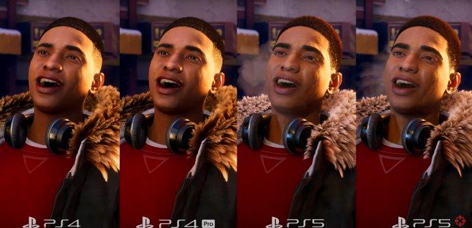 Сравнение графики Spider-Man: Miles Morales демонстрирует разницу между PS4 и PS5