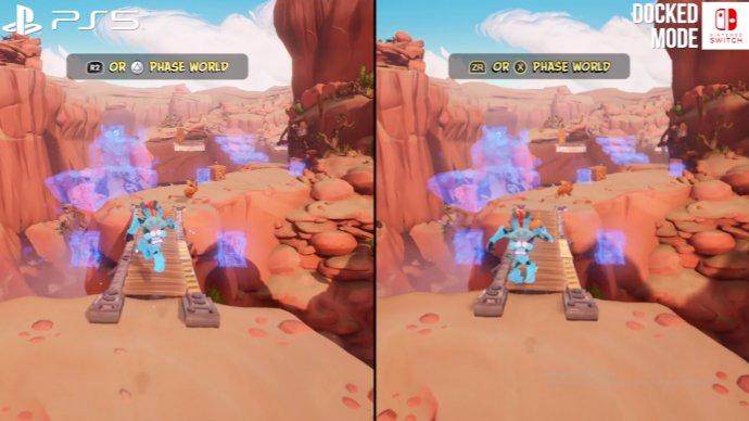 Сравнение Crash Bandicoot 4 между PS5 и Nintendo Switch
