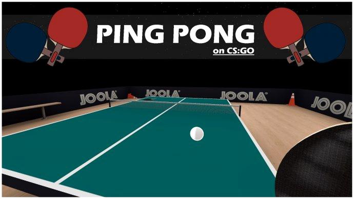 В CS:GO создана карта для игры в ping pong
