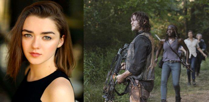 Мэйси Уильямс (Арья Старк) появится в 10 сезоне Ходячих Мертвецов?