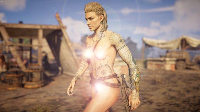 Вышел первый мод для раздевания в Assassin's Creed Valhalla
