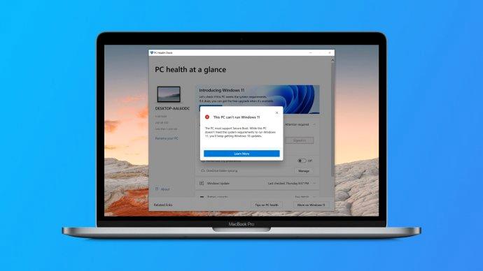 Windows 11 официально нельзя будет запустить на железе от Apple