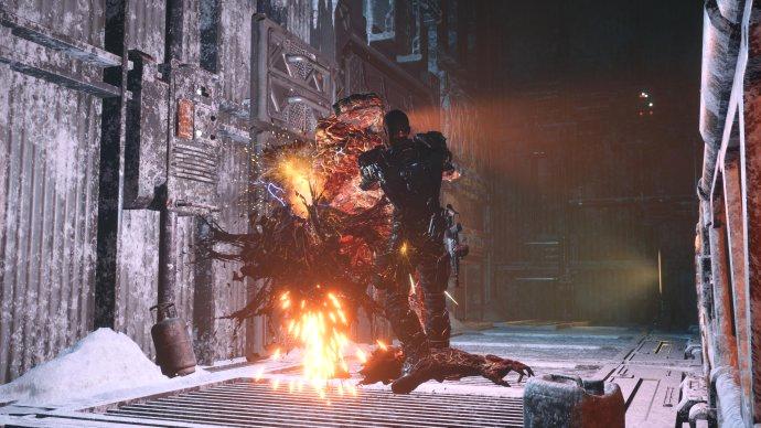 Как сбить электрический удар зараженного робота в  DLC The Final Transmission Callisto Protocol? 