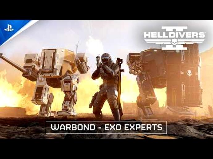 Варбонд The Exo Experts для Helldivers 2 выходит 28 апреля
